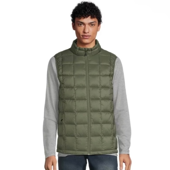Swiss Tech Other - Swiss Tech Men's Green Puffer Vest